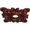 Ekena Millwork Crawley Ceiling Medallion (Canopies up to 6 3/4"), 18"W x 18"H x 3 1/4"ID x 1 1/2"P, Antique Copper CM18CRACS - alternate 4